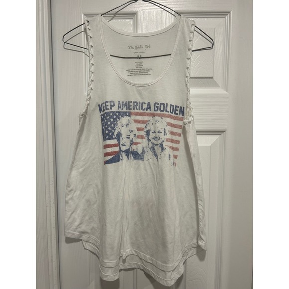 The Golden Girls Tops - The Golden Girls Keep America Golden Tank Top Women's Size Medium